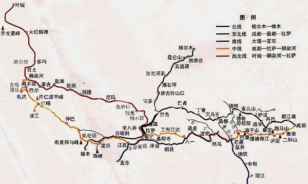 成都去西藏旅游